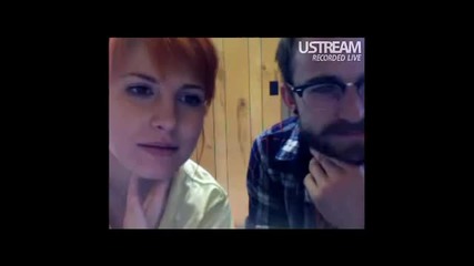 Live Chat with Hayley and Jeremy from Paramore Part 2