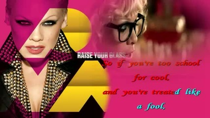 Pink - Race your glass (karaoke) 