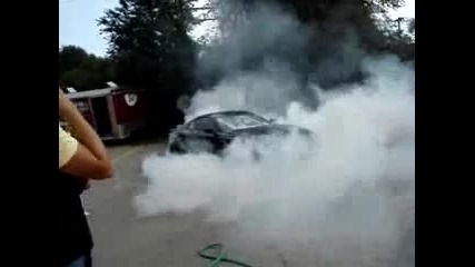 Toyota Supra Burnout 