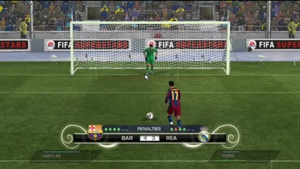 Fifa 11 Barcelona vs Real Madrid Penalty shootout