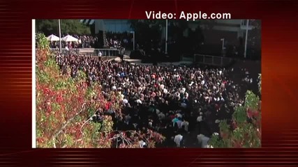 Steve Jobs memorial highlights held at Apple campus. 10-19-11