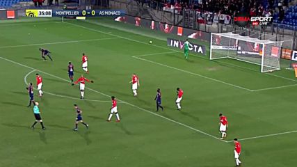 Монпелие - Монако 0:0 /първо полувреме/