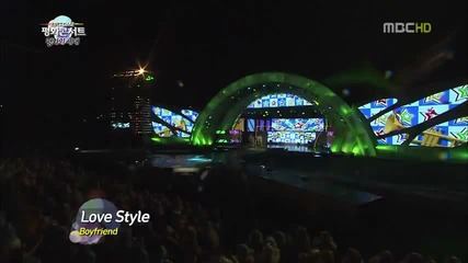 Boyfriend - Love Style @ Dmz Peace Concert (15.08.2012)