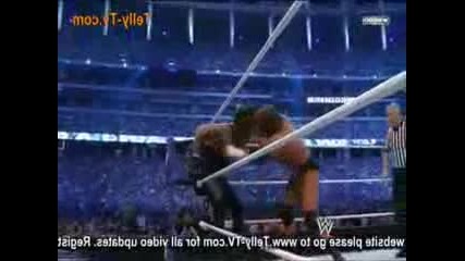 Wrestlemania 27 Triple H vs Undertaker No Holds Barred Part 2/5 (hq)