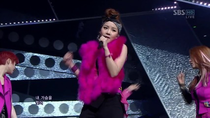 Spica - Russian Roulette ( 12-02-2012 S B S Inkigayo )