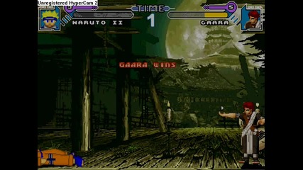 Naruto M.u.g.e.n Naruto Vs Gaara 