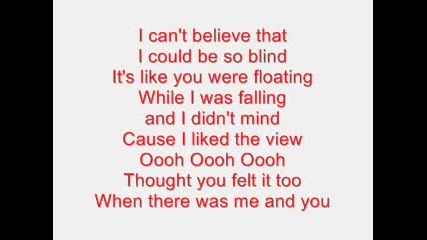 When There Was Me And You - Karaoke