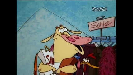 cow and chicken - 404 - mall cop