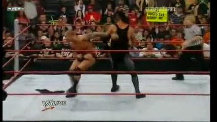 Randy Orton vs. The Undertaker Wwe Slammy Awards 2009 Superstar Of The Year Tournament 