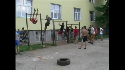 Street fitnees Враца