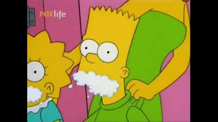 the simpsons - bart i lisa zakasnqvat za u4ili6te 