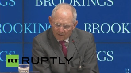 USA: Europe will provide financial help but only for something in return - Schaeuble