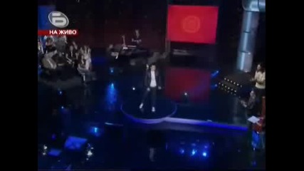 Music idol 3 - Малък концерт - Дарко Илиевски (here i go again)