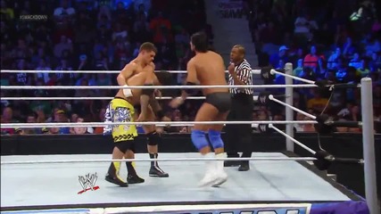 The Usos vs. Team Rhodes Scholars * Разбиване Юли 05 2013г.