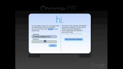 операционна система на Google - Chrome Os