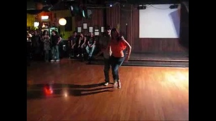 Juan and Samantha social bachata dance