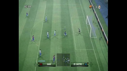 Pes 2010 Barcelona goals 