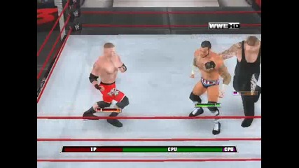 Wwe13 All in one епизод 3:brock lesnar tries to win the wwe title part1