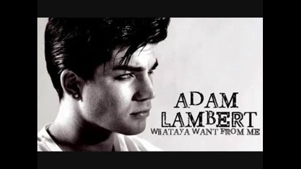 Adam Lambert - Whataya Want From Me 