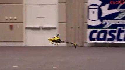 Rc Helicopter Skills - Кацане на стена!