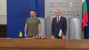 Зеленски и Денков подписаха декларация за евроатлантическата интеграция на Украйна