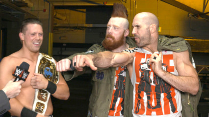 The Miz, Cesaro & Sheamus gloat after 3-on-1 Roman Reigns attack: WWE.com Exclusive, Oct. 2, 2017