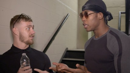 Tyler Bate douses Velveteen Dream: WWE.com Exclusive, Feb. 21, 2018