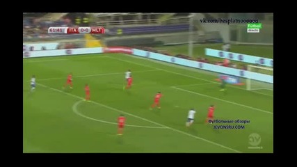 Италия - Малта 1-0