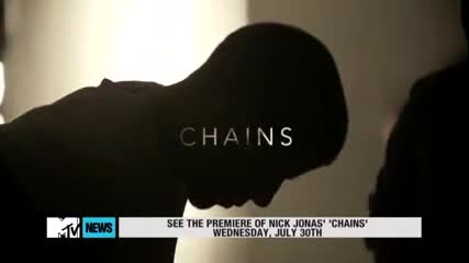 Първи тийзър към официалното видео на песента Chains на Nick Jonas