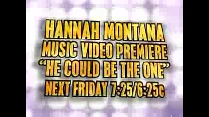 Hannah Montana - He Could Be The One - Promo