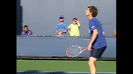 Us Open 2008 : Тренировка На Мъри
