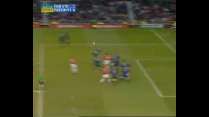 Първият Гол На Роналдо За Manutd