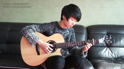 Талантливо момче с китара (bruno Mars) It Will Rain - Sungha Jung