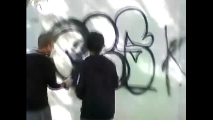 Graffiti by P0me & Peper - Crs:19 - : Street Bombing 