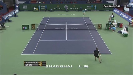 Nadal vs Wawrinka - Shanghai 2013!