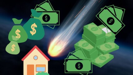 Човек стана милионер след като метеорит падна на къщата му!