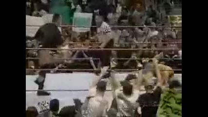 Stone Cold & Undertaker vs The Rock & Owen Hart 