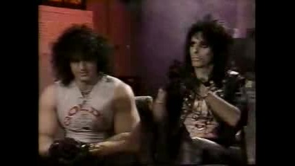 Alice Cooper Kane Roberts Canadian Interview 2.1.88 Part 1 