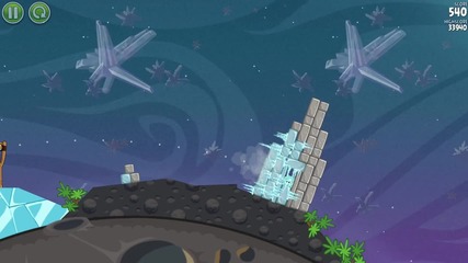 Ice birds дебют на angry birds space