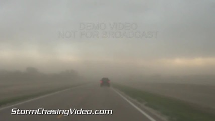 Пясъчна буря и наводнение в западен Канзас 1.6.2014