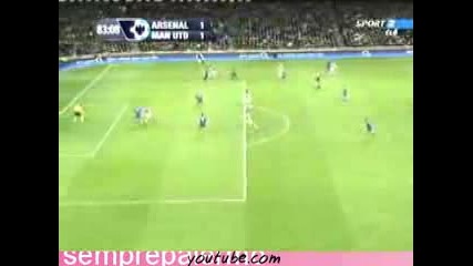Arsenal - Manchester 1:1 Van Persie Гол