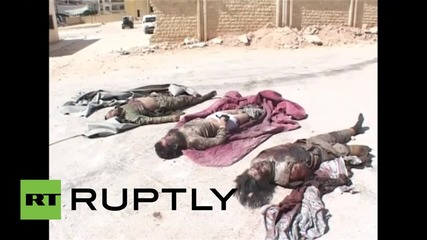 Syria: Aleppo smoulders as Syrian Army battles Islamic State fighters