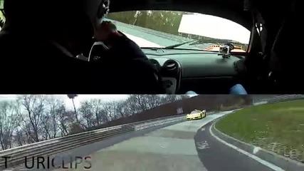 Ferrari Zxx и Maserati Mc12 Corsa на „ринга”
