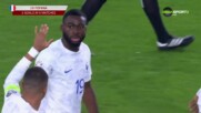 Франция изравни след фамозен гол на Фофана