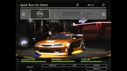 Nfs:u2 My Cars