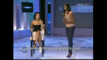 Rihanna on tyra banks show **