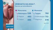 Как българите кръстиха бебетата си, родени през 2024 г.