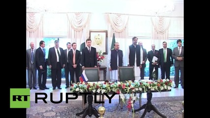 Pakistan: Russia and Pakistan sign agreement on North-South pipeline construction