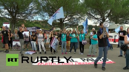 Италия: В Сиена се проведе първият упълномощен протест срещу конните надбягвания