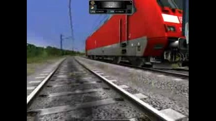 Rail Simulator Crash